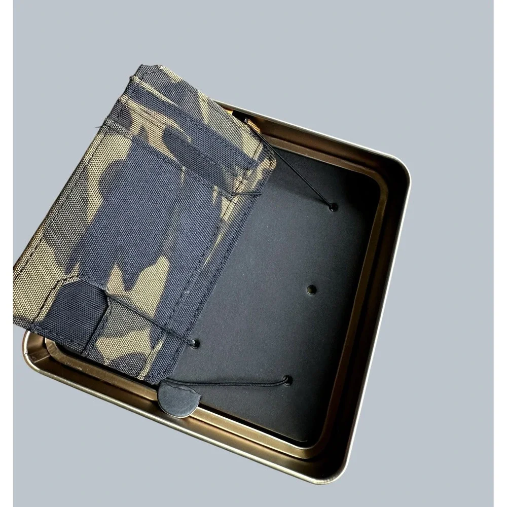 Carhartt Nylon Duck Camo Front Pocket Slim Wallet W0238 Durable Men's/Women's